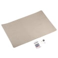 thumbnail image 3 of Uxcell Fabric Repair Patch 7.8"x11.8" Fine Linen Self Adhesive Patch for Sofa Clothing Cushion Pillow, Rice Coffee, 3 of 6