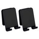 thumbnail image 1 of OUNONA 2Ud Soporte De Pared Para Teléfono Y Tableta Negro Con Acabado Suave Y Resistente, 1 of 8