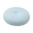 thumbnail image 2 of Almohada de suelo Funda extraíble y lavable Cómoda almohada de asiento Cojín de silla Suelo Azul claro, 2 of 9