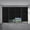 Black, variant on White Fabric Paper Pleated Temporary Window Shades, Cut to Size for Sliding Doors