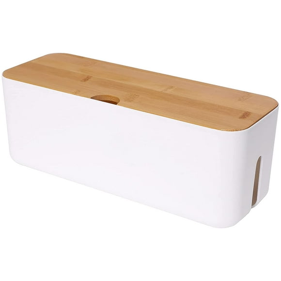 Cable Management Box Small White Cable Organizer Box Management