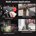 thumbnail image 6 of NAWIN Cordless Impact Wrench, 1/2 Impact Gun,450 ft-lbs (600N.m),Brushless Motor, Impact Wrench with 2×4.0Ah Battery,Power Impact Wrench with Sockets Kit, Fast Charger, 6 of 6