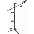 thumbnail image 2 of Xianyou-Trépied Support de Microphone avec Pinces à Micro, Pliable et Léger, les Deux Bras Réglables, Parfait pour Enregistrement Studio, Pratique de Bande, Programmes Musicaux Scolaires, TF103, 2 of 4