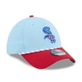 thumbnail image 3 of Men's New Era Light Blue/Red Chicago White Sox 2025 Fourth of July 39THIRTY Flex Hat, 3 of 5