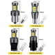 thumbnail image 2 of Bombilla LED para coche T15 W16W 12 V-24 V (paquete de 2), 921 912, 800 lm, blanco 6500 K, para luces de marcha atrás LED, estacionamiento y luz de marcha atrás., 2 of 5