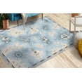 thumbnail image 4 of Sea Compass Rugs, Sea Concept Rugs, Blue Rug, Kids Room Rug, Nursery Rug, Bedroom Rug, Boy Room Rug, Gift For The Home, Children Room Rug, 2'x3' - 60x90 cm, 4 of 4