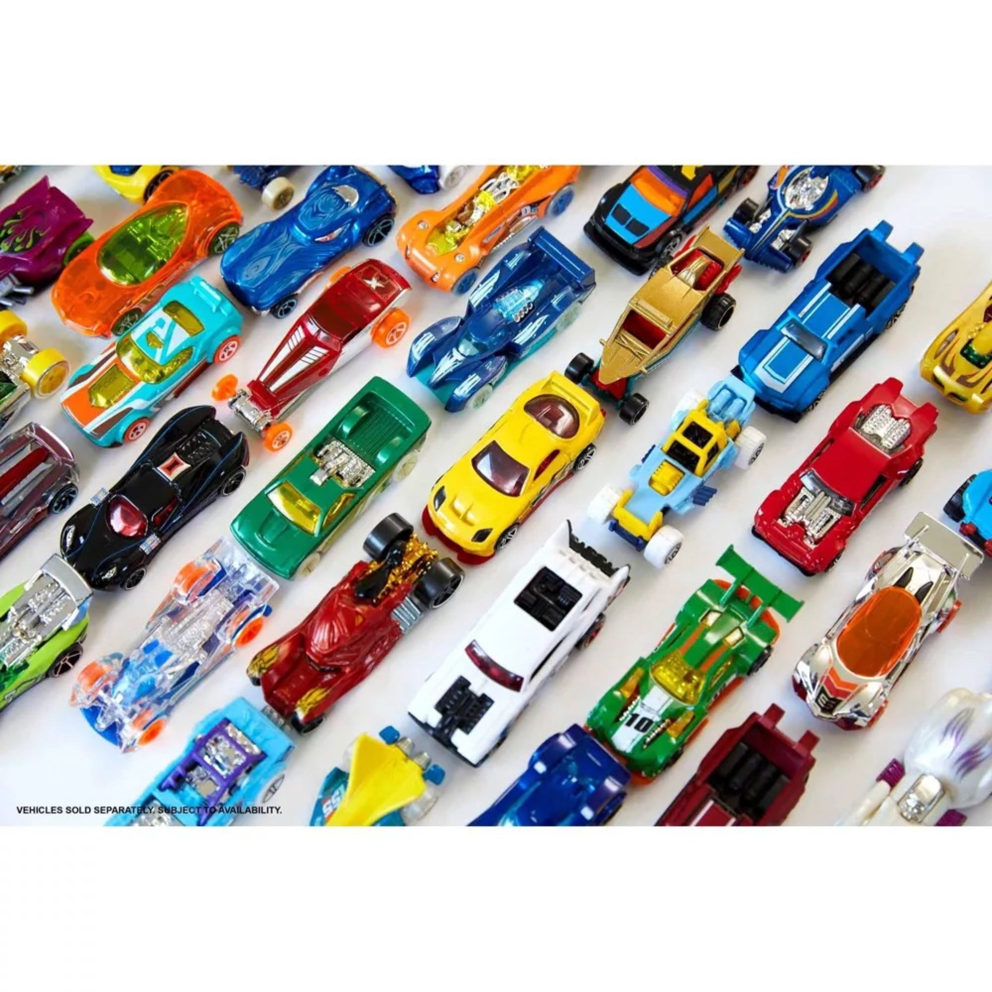 Pack of 10 Hot Wheels 1:64 Scale Mystery Random Assortment