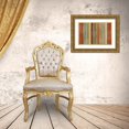 thumbnail image 3 of Brissonnet, Daphne 32x23 Gold Ornate Wood Framed with Double Matting Museum Art Print Titled - Mumbai Rainbow I, 3 of 4
