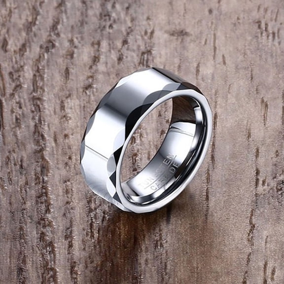 Minkissy Men's Tungsten Steel Wedding Set Band for Men and Women