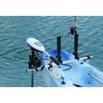 BroCraft Universal Kayak Trolling Motor Mount + 2 Rocket Launcher Rod