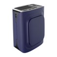 thumbnail image 1 of Ventilador de cintura personal Ventilador de cuerpo refrescante Ventilador de cintura para senderismo Mochilero Pesca Azul, 1 of 9