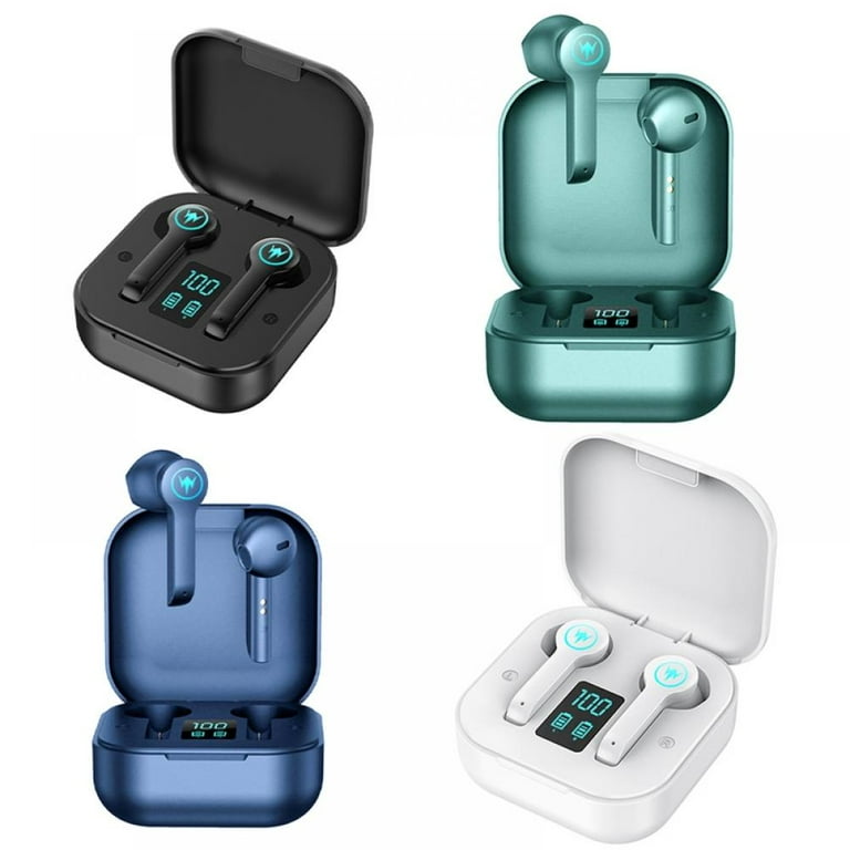 Tws bluetooth 5.0 earphones 2200mah charging box wireless headphone 9d stereo sports waterproof earbuds headsets with microphone hot sale