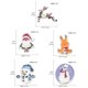 thumbnail image 2 of Broches de Navidad Broches para elementos navideños Broches Campanas de muñeco de nieve Broches de joyería para árbol de Navidad Adornos navideños, 2 of 5