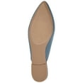 thumbnail image 6 of Journee Womens Aniee Slip On Almond Toe Mule Flats, Widths Available, 6 of 10