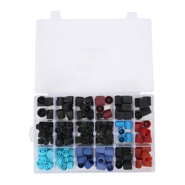 Kit de tapa central de válvula de CA para coche, sistema de aire acondicionado automático, apto para Mercedes Benz, 170 Uds.