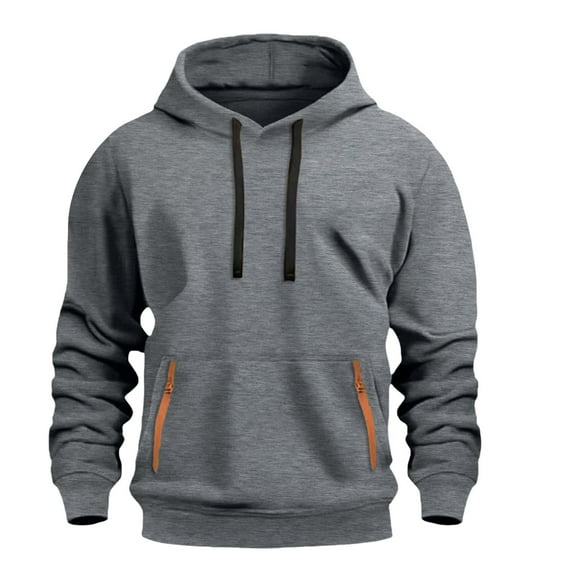 Men's Fashion Hoodies & Sweatshirts Black Sweatshirt Hoodies for Men Long Sleeve Pullover Hoodie Active Athletic Workout Sweatshirts for Men with Pockets