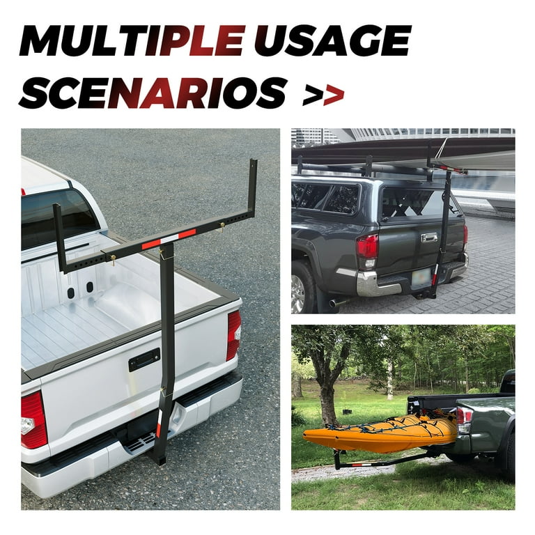 Hecasa in Hitch Mounted Adjustable Extension Rack for Truck