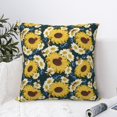 thumbnail image 4 of Pofeuu Sunflowers Print Double-sided plush pillowcase Square Throw Pillow Covers Pillows Cover for Living Room Bedroom Sofa Couch Cushion Cover（No pillow core）-20"x20", 4 of 7