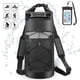 thumbnail image 4 of Wosthever Mochila seca impermeable, equipo imprescindible para senderismo, acampada y deportes acuáticos, mochila impermeable Escalada amarillo, 4 of 6
