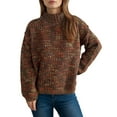 thumbnail image 2 of POROPL Womens Sweaters Long Sleeve Crew Neck Sweater Casual Knitted Top Size S-L, 2 of 7