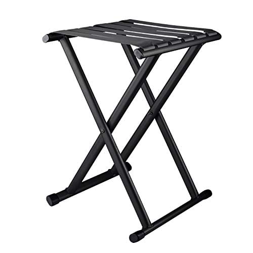 Folding Camp Stool 17.9in Height Comfortable foldable,Hold up to 624lbs Super Heavy Duty Camping Chair,Outdoor Big Tall Portable adults for Fishing,Hunting,Sitting,Large Seat for Heavy Weight People 