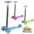 thumbnail image 1 of KOBE Junior Pro Mini Trottinette - avec 4 Roues Pivotantes à DEL Lumineuses - Enfants de 2 à 6 Ans - Bleu, 1 of 9