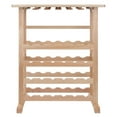 thumbnail image 4 of Winsome Vinny 24-Bottle Wine Rack, Natural - 83024, 4 of 7