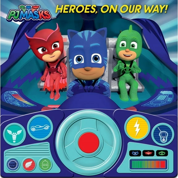 PJ Masks: Heroes, on Our Way! Sound Book