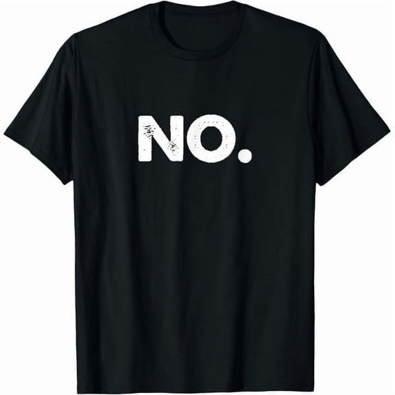 100% cotton tshirts men tee Black for both men and women No Tee Shirt T-Shirt