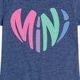 thumbnail image 3 of Instant Message - Mini Heart - Toddler & Youth Girls Short Sleeve Graphic T-Shirt, 3 of 6