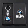 thumbnail image 2 of Llavero con logotipo de coche de cuero/metal 3D, accesorios para interiores de automóviles para BMW E46 E90 E60 F30 F10 X1 X2 X3 X5 X4 X6 X7 G30 G20, 2 of 5