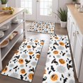 thumbnail image 2 of Halloween Witch Hats Pumpkins and Spider Webs Kitchen Rugs Sets Of 3,Kitchen Runner Rugs Non Skid Washable,Decorative Kitchen Floor Mats for Kitchen,Sink,Laundry,17"x30"+ 17"x47" + 17"x59", 2 of 6