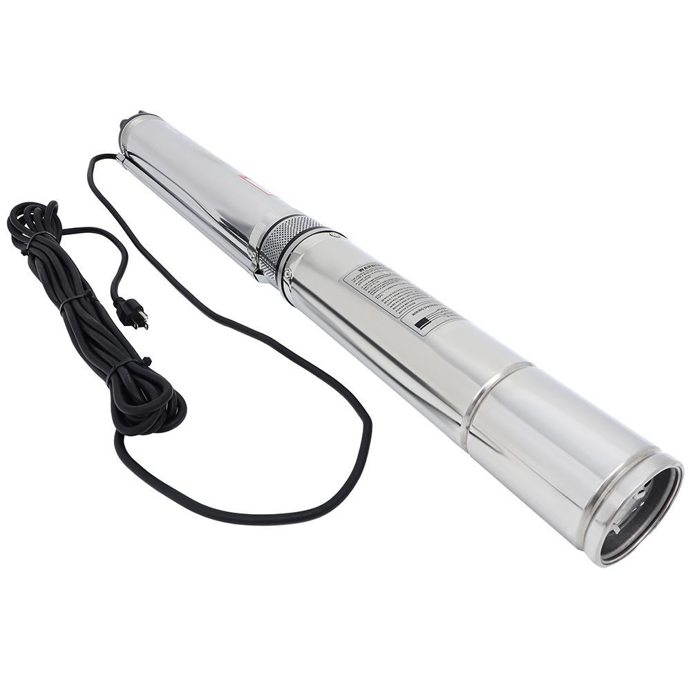 SCITOO Deep Well Pump 2 hp 42GPM Submersible Pump for Garden Home Agricultural Irrigation 440ft/134m 220V-240V / 50Hz