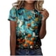 thumbnail image 2 of Fiudx Camisas para Mujer Camisa de Pollo de Moda para Mujer Linda Granja Camisetas Mamá Causal Manga Corta Camisetas Tops Blusas, 2 of 4