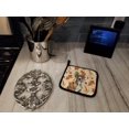 thumbnail image 4 of Caroline's Treasures Brindle Great Dane Heirloom Fall Pair of Pot Holders Pair 7.5x7.5 Quilted Insulated Hot Pads Decorative Kitchen Gift Made in USA, 4 of 7
