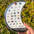 thumbnail image 1 of Heliisoer 32 Types Of Minerals Specimens Natural Crystal Agate Gemstones Shaped Set, 1 of 3