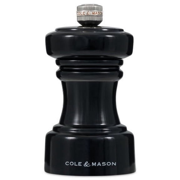 Cole & Mason Hoxton Black Salt Mill 4.1"