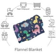 thumbnail image 6 of Dinosaur Baby Blankets for Boys and Girls, Dinosaur Baby Blanket, Super Soft Fleece Dino Blankets for Kids Newborns Baby, Dinosaur Blankets for Boys Girls Baby Shower Gifts for Bed Couch(40"x50"), 6 of 7