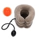 thumbnail image 1 of Collar Cervical Inflable Dispositivo De Tracción Del Cuello Del Hogar Soporte Del Tractor Con Bola De Masaje Marrón, 1 of 5