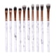 thumbnail image 1 of Juego de 10 brochas de maquillaje para rostro, sombra de ojos, rubor, brillo de labios, polvos, cosméticos, difuminador., 1 of 1