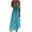 A Blue C, variant on Floral Dress for Women V Neck Spaghetti Strap Maxi Dresses Summer Beach Long Dresses XXL