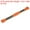 Orange, variant on Uxcell 24 Skeins Embroidery Floss 8.75 Yard Each Long Fiber Cotton Cross Stitch Thread Red