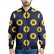 thumbnail image 5 of Chaqueta con cremallera y estampado de girasoles y plantas multicolor para hombre, sudaderas con estampado floral en 3D, chaquetas de calle de manga larga de gran tamaño, 5 of 5