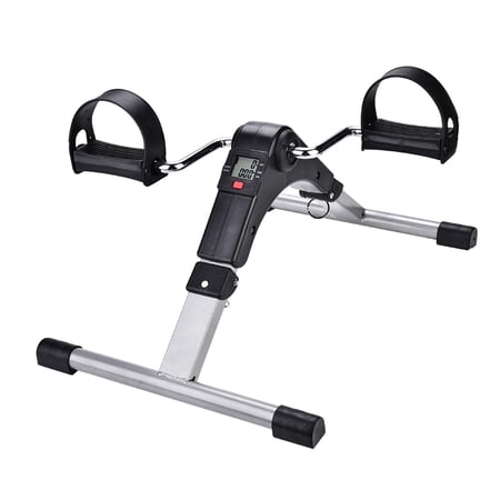 Rupoun Indoor Folding Cycling Trainer – Portable Pedal Chair with LED Display, Adjustable Resistance, Durable Metal & Plastic Frame