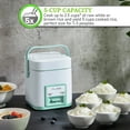 TLOG 5 Cup (Cooked) Mini Rice Cooker 1.2L Portable with Steam Tray