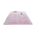 thumbnail image 1 of Alfombra de dormitorio ultra suave y esponjosa ovalada Alfombra de felpa de felpa - Polvo ligero teñido anudado, 1 of 5