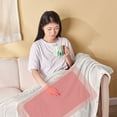 thumbnail image 1 of USB Heated Blanket | 3 Heat Settings 35°C-55°C | Fast 15-Second Warm-Up | Portable & Machine Washable | for Home Office Travel & Camping | 140x80cm Flannel Throw, 1 of 9