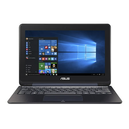 ASUS VivoBook TP200SA-DH01T-BL 11.6 inch display Thin and Lightweight 2-in-1 HD Touchscreen Laptop, Intel Celeron 2.48 GHz Processor, 4GB RAM, 32GB EMMC Storage, Windows 10 Home, Dark Blue