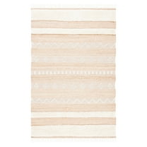 SAFAVIEH Natura Gladwin Striped Area Rug, Natural/Ivory, 5' x 8'