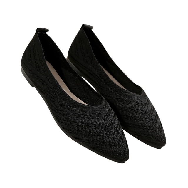 Amzcrzy Zapatos de mujer,Zapatos de mujer,Zapatillas de mujer, Zapatos casuales de mujer con suela plana, puntiagudos y poco profundos, cómodos Sandalias Mujer Zapatillas De Casa